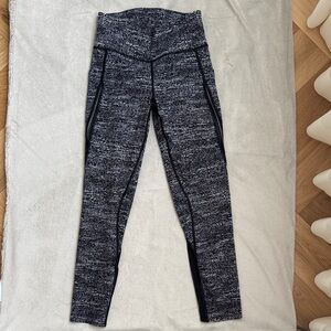 lululemon athletica Black and Gray Leggings